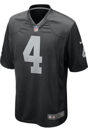 Nike Maillot de football américain NFL Las Vegas Raiders (Derek Carr) pour Homme