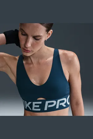 Nike Brassière de sport rembourrée à maintien normal Pro Indy Plunge pour femme
