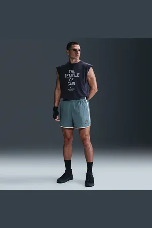 Nike Short de training non doublé Dri-FIT Gym Heritage 13 cm pour homme
