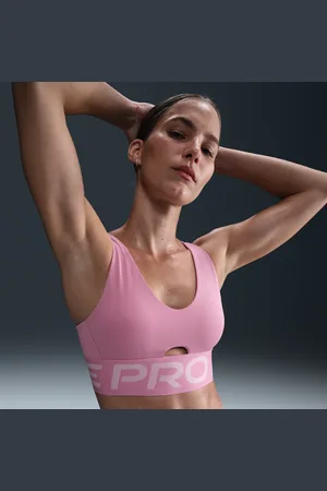 Nike Brassière de sport rembourrée à maintien normal Pro Indy Plunge pour femme