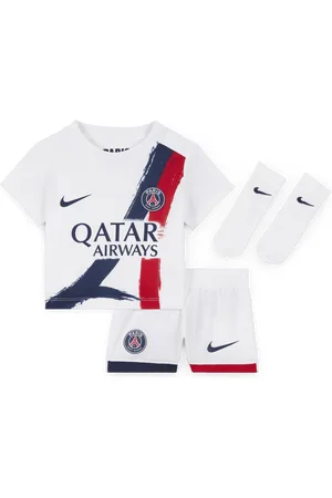 Nike Ensemble 3 pièces replica Football Paris Saint-Germain 2024 Stadium Extérieur pour bébé et tout-petit