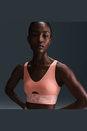 Nike Brassière de sport rembourrée à maintien normal Pro Indy Plunge pour femme