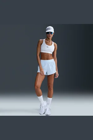 Nike Short de running 2-en-1 taille mi-haute Dri-FIT Swift pour femme