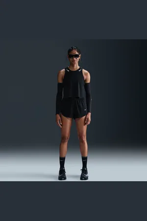 Nike Short de running avec sous-short intégré Dri-FIT pour femme