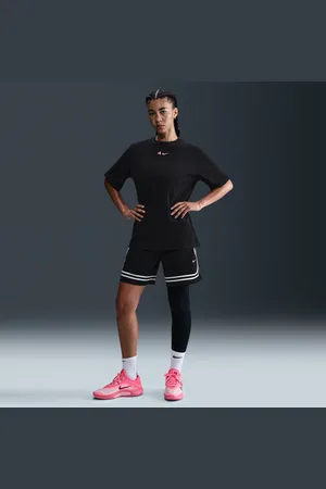 Nike Legging de basket asymétrique à une jambe et taille mi-haute A