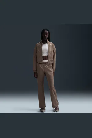 Nike Pantalon en maille coupe slim à taille mi-haute Sportswear Windrunner pour femme