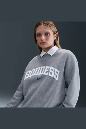 Nike Sweat oversize à col ras-du-cou Sportswear Phoenix Fleece pour Femme