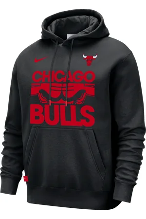 Nike Sweat à capuche NBA Chicago Bulls Club Courtside pour homme