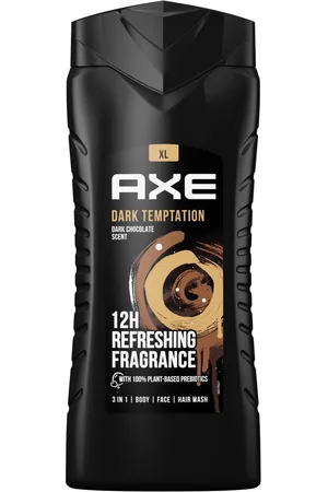 Axe Gel douche et shampooing 3 en 1 Dark Temptation 400 ml unisex