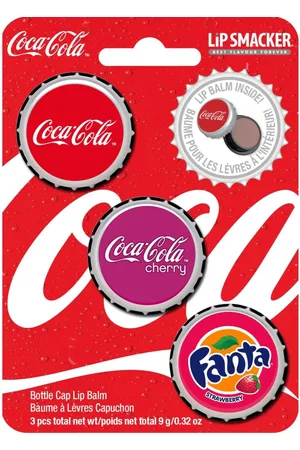 Lip Smacker Coca Cola Collection Coke Bottle CapLip Balm Trio Baume à lèvres 4 g unisex