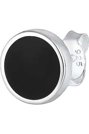 Kuzzoi Tendance de base Cercle Geo émail 925/1000 Bijoux homme 1 pieces male