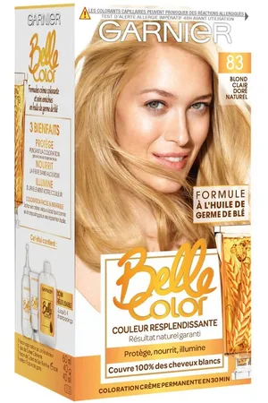 Garnier Crème de coloration à l huile de germe de blé. Coloration permanente 1 pieces Marron clair female