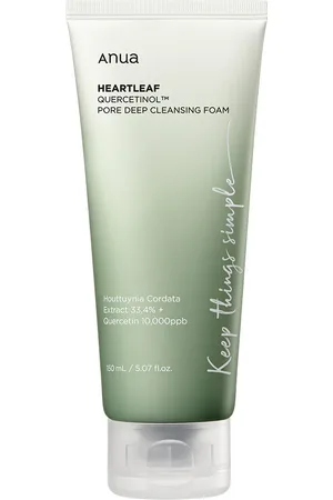 ANUA Heartleaf Quercetinol Pore Deep Cleansing Foam Mousse nettoyante 150 ml unisex