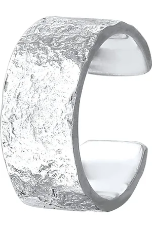 Kuzzoi Earcuff Hommes Brossé Argent Sterling 925 Manchette d