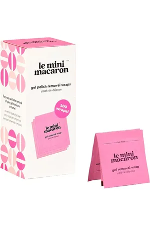 Le Mini Macaron Patchs de dépose Dissolvant 60 ml unisex