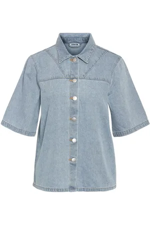 Noisy May À Manches Courtes Chemise En Jean