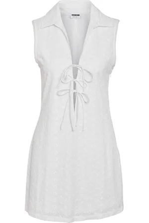 Noisy May Broderie Mini-robe