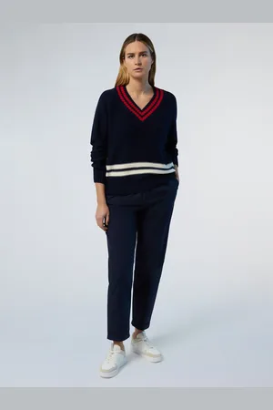 North Sails Chino en gabardine pliss??e
