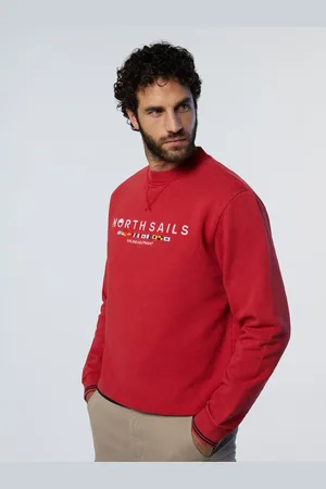 North Sails Sweat avec motif drapeau brodé