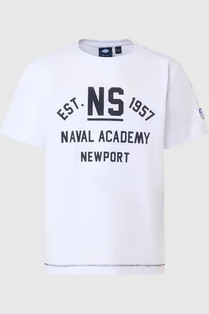 North Sails T-shirt avec imprimé en relief