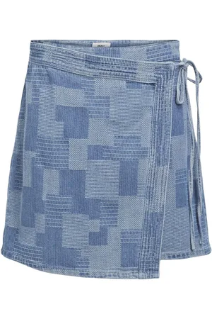 Object En Denim Jupe Portefeuille