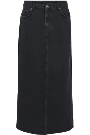 Object En Denim Jupe Longue