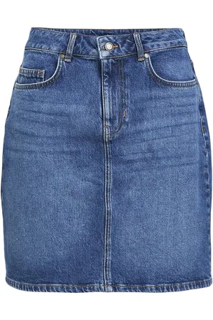 Object En Denim Mini-jupe