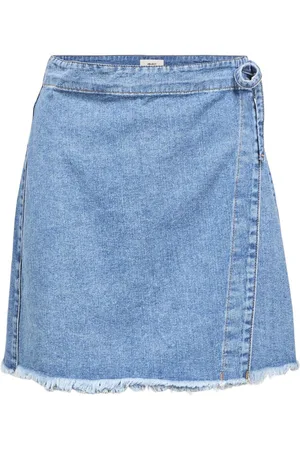 Object En Denim Jupe Portefeuille