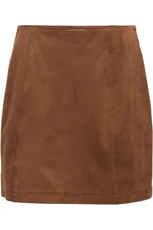 Object Imitation Daim Mini-jupe