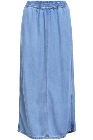 Object En Denim Jupe Longue