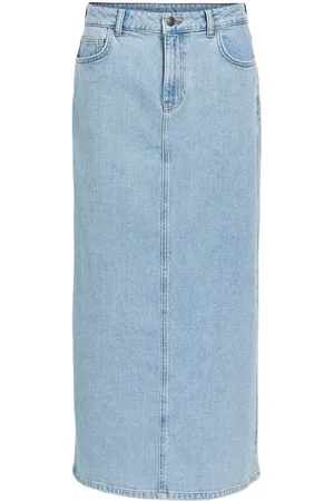 Object En Denim Jupe Longue