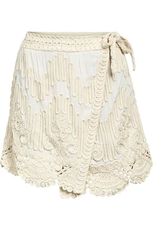 Object Avec Broderie Jupe Portefeuille