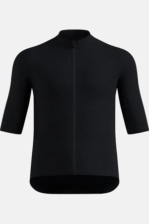 Odlo Maillot de cyclisme à zip intégral Zeroweight Merino pour homme, XXL