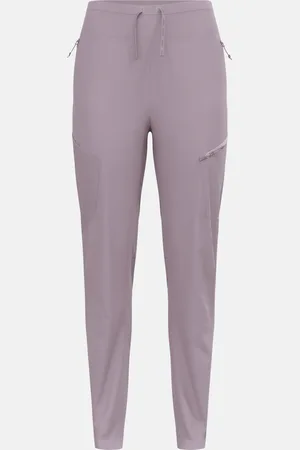 Odlo Pantalon de ski de fond coupe-vent Zeroweight X-Warm pour femme, M