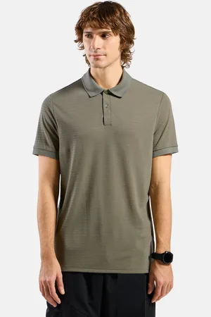 Odlo Polo en fibres naturelles Ascent pour homme, XXL