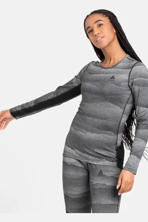 Odlo Haut technique à manches longues Whistler pour femme, XS