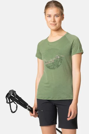 Odlo T-shirt Ascent Performance Wool Light Sunrise pour femme, S