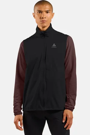 Odlo Veste sans manches de running en softshell Zeroweight Warm 2.0 pour homme, M