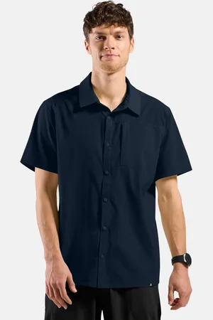 Odlo Chemise de randonnée à manches courtes Essentials pour homme, L