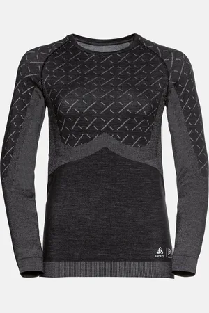 Odlo Haut technique à manches longues Slokar Performance Wool Warm pour femme, XS