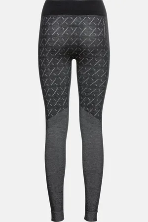 Odlo Collant technique Slokar en Performance Wool Warm pour femme, XS