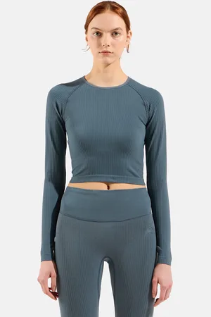 Odlo Haut d’entrainement court à manches longues sans coutures Active 365 pour femme, XS