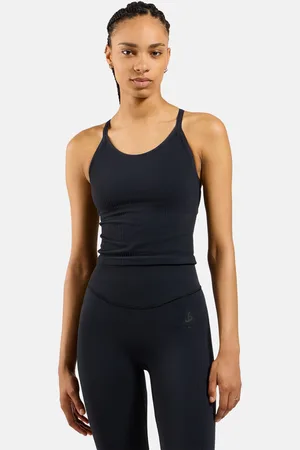 Odlo Débardeur d’entrainement 2 en 1 Active 365 pour femme, XS