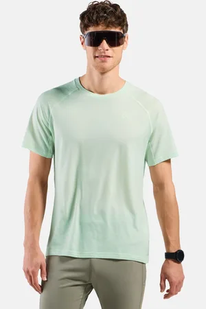 Odlo T-shirt de trail running X-Alp Performance Wool 115 pour homme, XXL