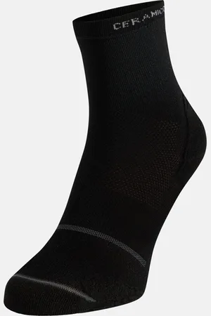 Odlo Chaussettes de cyclisme mi-hautes réfléchissantes Ceramicool, 36-38
