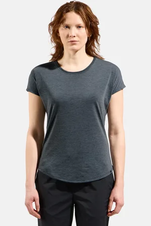 Odlo T-shirt en fibres naturelles Essentials pour femme, S