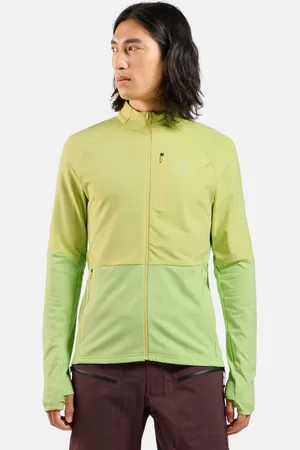 Odlo Pull zippé Descent Ceramiwarm pour homme, XXL