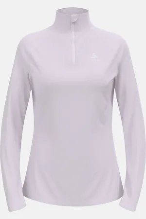 Odlo Pull ½ zip Essentials Ceramiwarm pour femme, XL