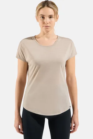 Odlo T-shirt en fibres naturelles Essentials pour femme, S