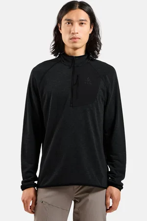 Odlo Pull semi-zippé Ascent pour homme, XL